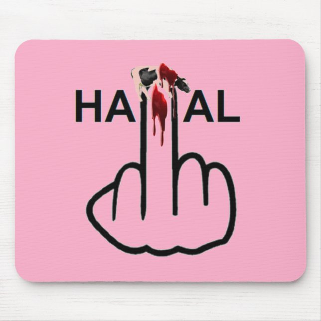Sacudir Halal Mousepad (Frente)