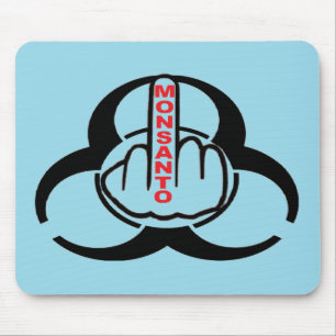 Sacudir Monsanto Bio Hazard do Mousepad