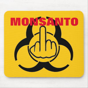 Sacudir Monsanto Bio Hazard do Mousepad