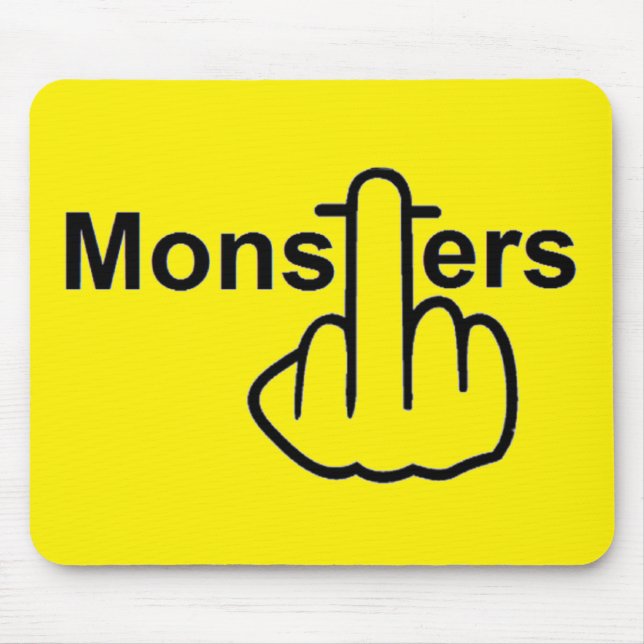 Sacudir Monster Mousepad (Frente)