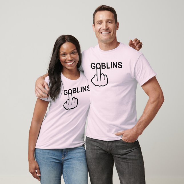 Sacudir V-Neck Goblins de Camisa T (Unissex)