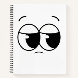 Sad face Notebook