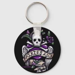 "Sadie" - Chaveiro de Punk de Caveira