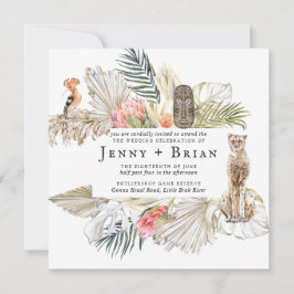 Safari Africano Encantado | Boho Boho Botânico