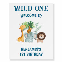 Safari Animais Selvagens Boas-vindas ao primeiro a