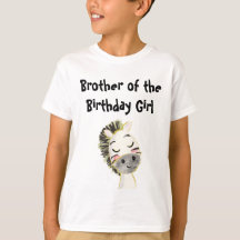 Safari Birthday Brother T-Shirt