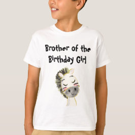 Safari Birthday Brother T-Shirt