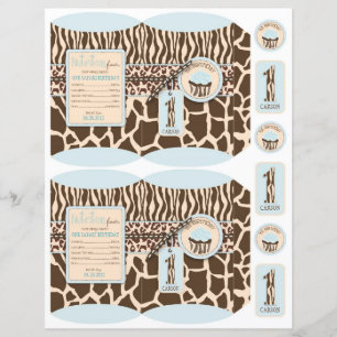 Safari Boy BLU Mini Puff Box 1