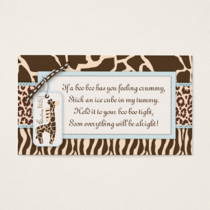 Safari Boy Gift Tag B