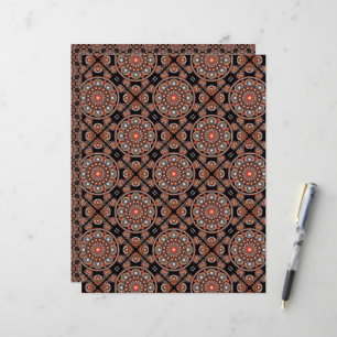 Safari Sunset Bohemian Fall Mandala