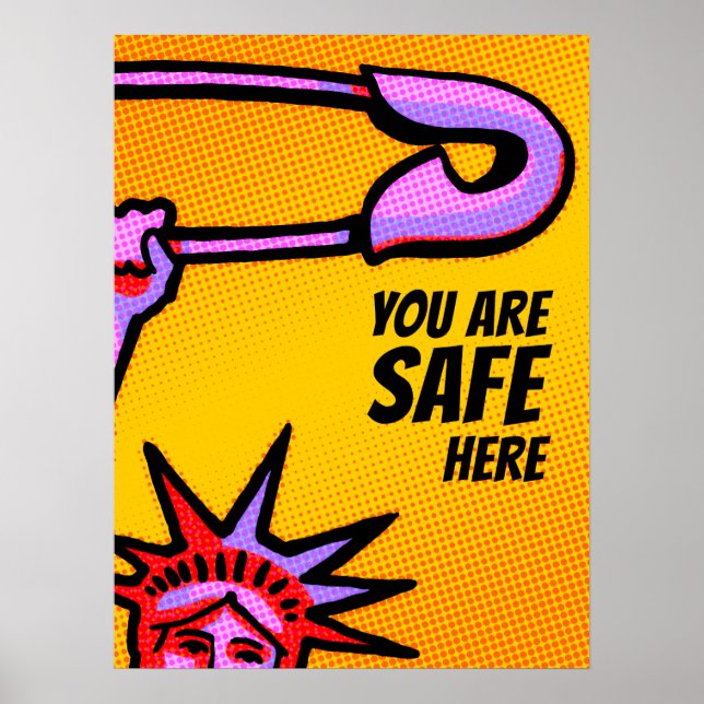 SAFE Liberty Pop 1:Você está seguro aqui POSTER 18 (Frente)