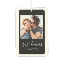 Safe Travels Gift For Him Custom Photo Car