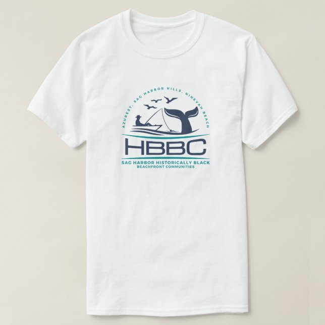 Sag Harbor HBBC Crew T-Shirt (Frente do Design)