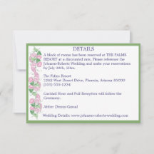 Sage com Detalhes Florais Rosas Cartões