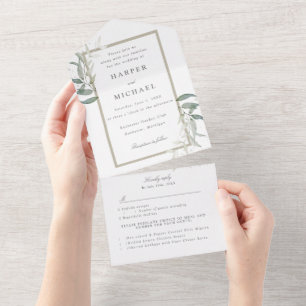 Sage d'água deixa rsvp anexado