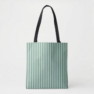 Sage & Dark Green Tote Bag
