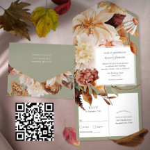 Sage Green Autumn Elegance, Casamento outono