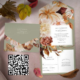 Sage Green Autumn Elegance, Casamento outono