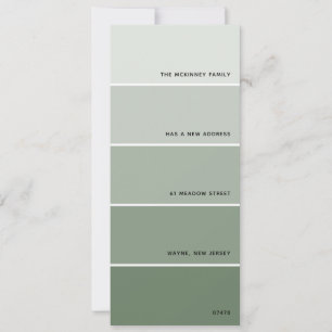 Sage Green Paint Ver Novo Anúncio de Endereço