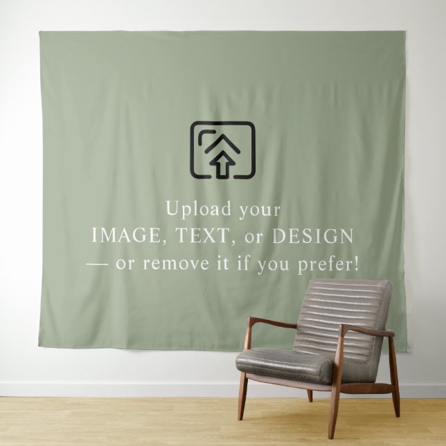 Sage Green Tapeçaria - Faça Com Que Seja Sua Hoje (In Situ (Horizontal))