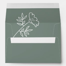Sage Green Wildflower Wedding