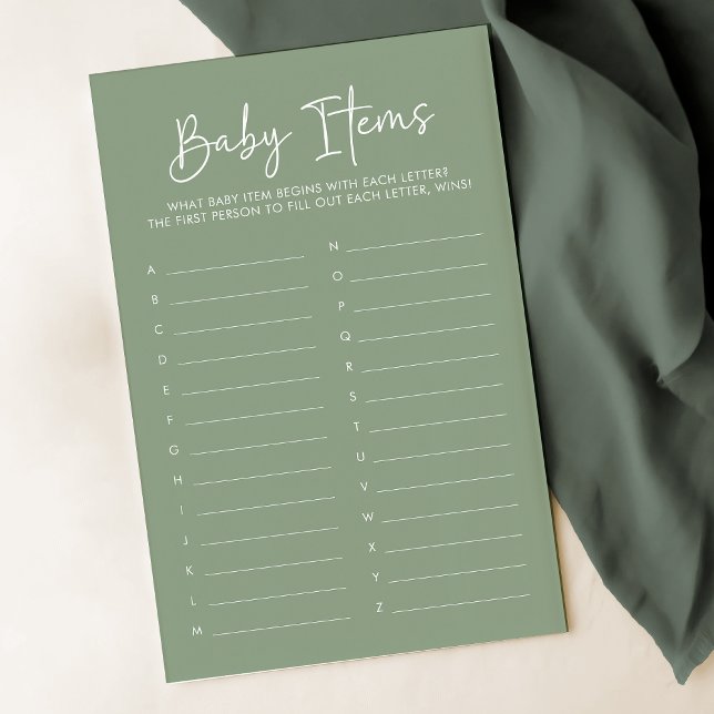 Sage Moderno Oh Bebê Simples Jogo de Bebês (Criador carregado)