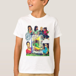 SAGE NO VERÃO. / P G Camiseta Básica Infantil