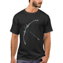 Sagitário - Camiseta Gráfica Zodiacal Artística