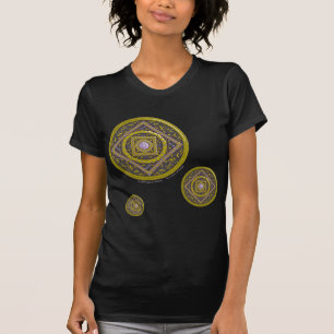 Sagitário Mandala Camisa Escura Feminina