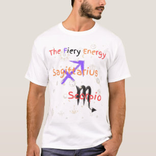 Sagittarius Scorpio Casal Zodiac T-Shirt