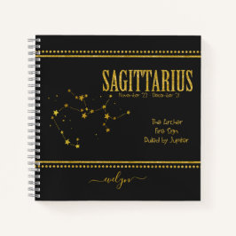 Sagittarius - Sinal Zodiac - Sinal Notebook