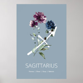 Sagittarius Wall Art Impressão