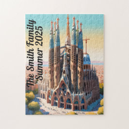 Sagrada Família Personalizada Quebra-cabeça
