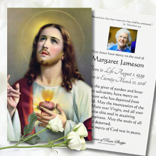 Sagrado Cartaz Católico do Coração Sagrado -