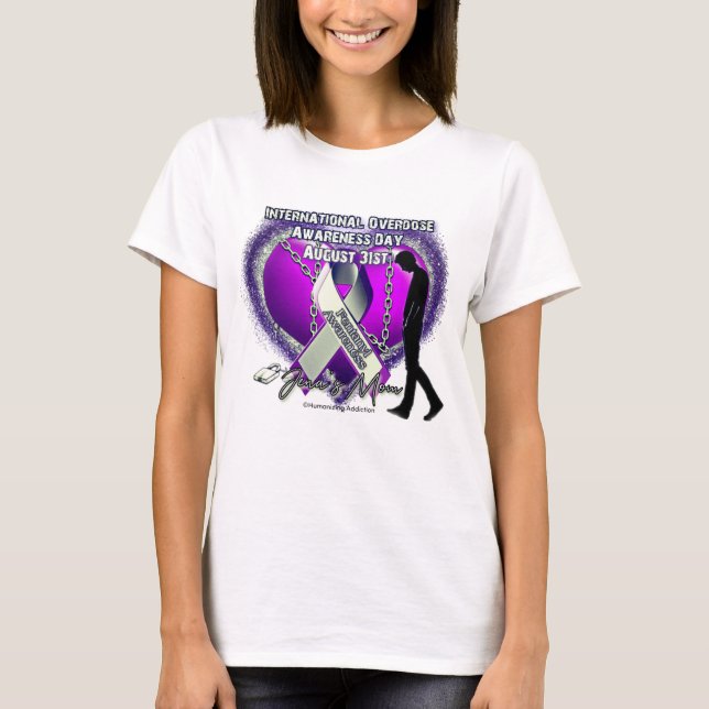 Saia básica de T-Shirt do Humanizingaddição.com (Frente)