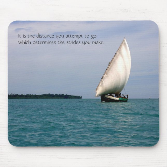 Saia da vela - Mousepad (Frente)