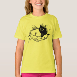 saia do saco do T-Shirt