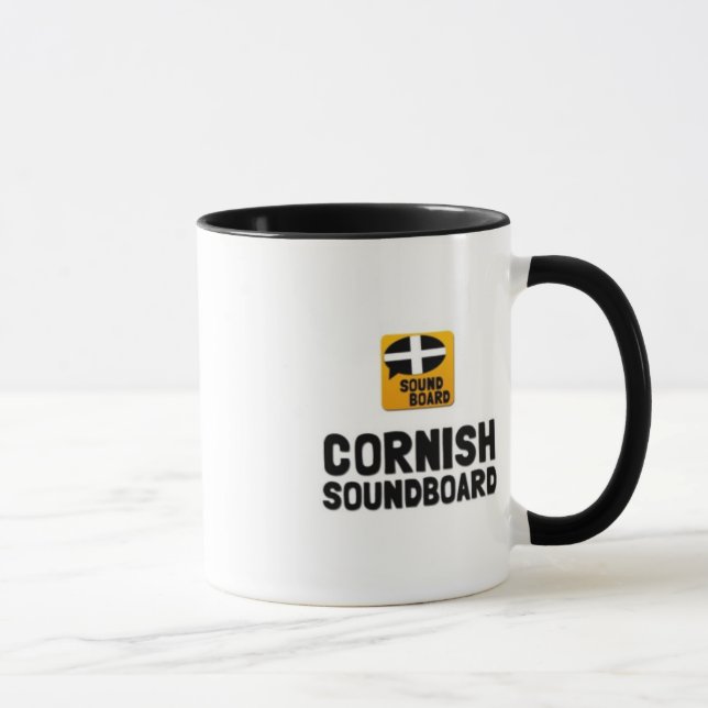 Saia minha terra! Uma caneca Cornish de Soundboard (Direita)