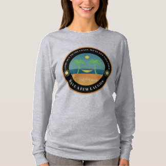 Saia para a camiseta de longa folga feminina