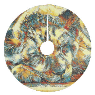 Saia Para Árvore De Natal De Lã AnimalArt_Lion_20170610_by_JAMColors