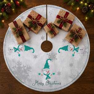 Saia Para Árvore De Natal De Lã Avelã Cute Saia de Árvore de Natal