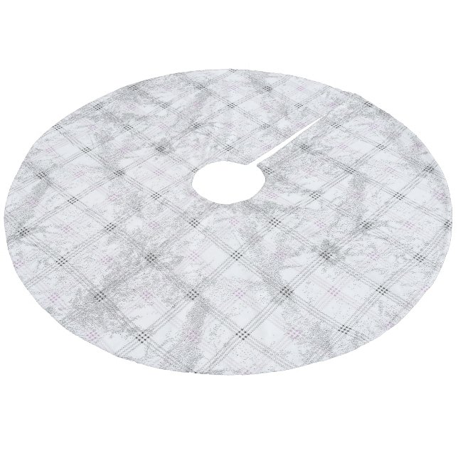 Saia Para Árvore De Natal De Lã Camisa (Inclinado)