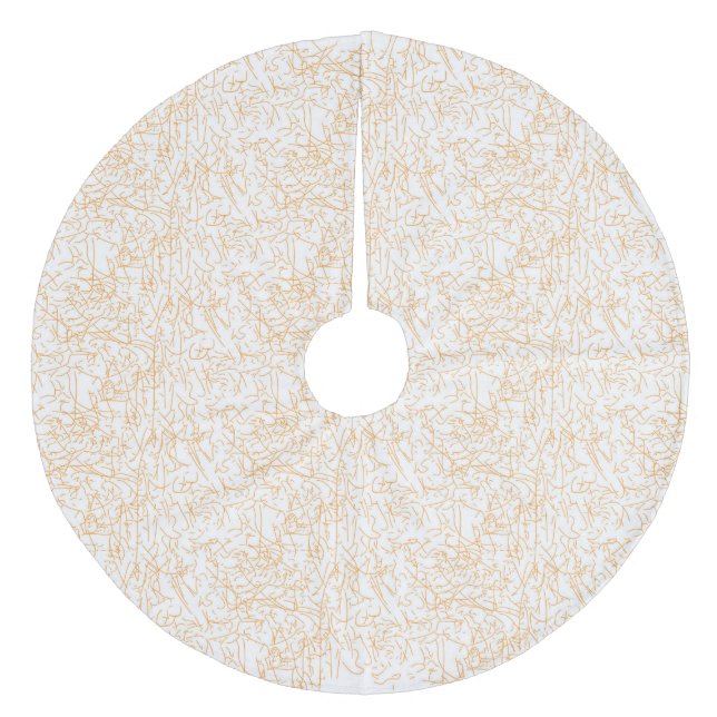 Saia Para Árvore De Natal De Lã Camisa (Frente)