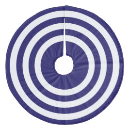 Saia Para Árvore De Natal De Lã Camisa de Árvore de Azul de Natal