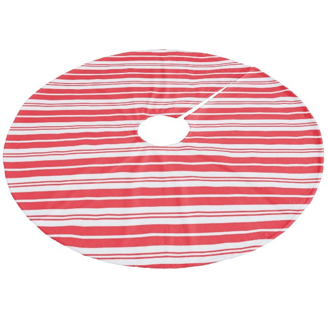 Saia Para Árvore De Natal De Lã Camisa de Flúres de Natal (Inclinado)