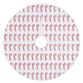 Saia Para Árvore De Natal De Lã Camisa de Natal Candy Canis