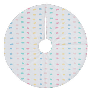 Saia Para Árvore De Natal De Lã Linhas padrão