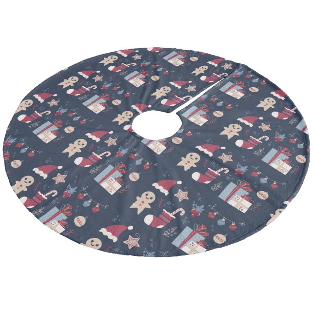 Saia Para Árvore De Natal De Lã Natal (Inclinado)