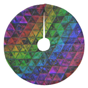 Saia Para Árvore De Natal De Lã Pride Glass