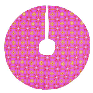 Saia Para Árvore De Natal De Linho Falso Artdeco de Natal em Estilo Retroativo